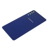 Samsung Galaxy A7 2018 zadní kryt baterie modrý osázený včetně krytky fotoaparátu A750