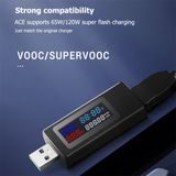KEWEISI KWS-V30 USB tester napätia, prúdu a kapacity s IPS displejom