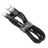 USB-A na Lightning kabel Baseus Cafule 18W, 2.4A, 1m (šedý)