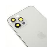 Zadní kryt baterie Apple iPhone 12 Pro včetně středového rámečku stříbrný