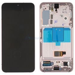 Samsung Galaxy S22 LCD touch screen digitizer S901 (Service Pack) Pink Gold  - S22 (S901) - Galaxy S, Samsung, Spare parts - Spare parts for everyone