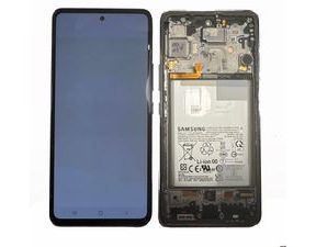 Samsung Galaxy A53 5G A536 LCD displej dotykové sklo originální (SWAP) černý kvalita C