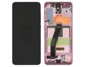 Samsung Galaxy S20 G980/G981 LCD Display Touchscreen Original (Service Pack) Cloud Pink