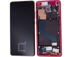 Xiaomi Mi 9T LCD displej dotykové sklo včetně rámečku (Service Pack) Red