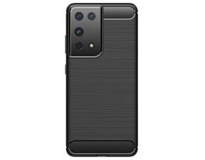 Pouzdro Carbon Samsung Galaxy S21 Ultra 5G (Černé)