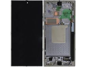 Samsung Galaxy S24 Ultra S928 LCD Display Touch Glass Original (Assembled Service Pack) Titanium Grey/Orange/Violet