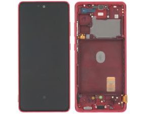 Samsung Galaxy S20 FE 4G G780 LCD displej dotykové sklo (Service Pack) Cloud Red