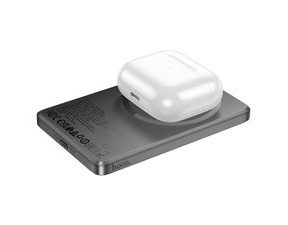 Powerbanka HOCO Q26 5000 mAh, 20 W PD, MagSafe, bezdrôtové nabíjanie, sivá