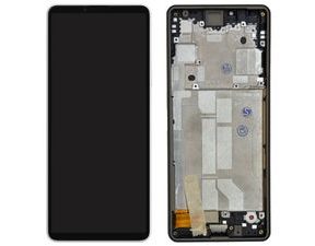 Sony Xperia 10 VI LCD Display Touchscreen Glass (OLED with Frame) Black