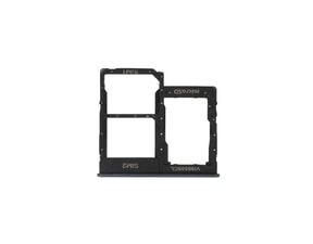 Samsung Galaxy A40 šuplík na dual SIM SD kartu černý A405