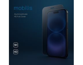 Ochranné tvrzené sklo Mobilis Full Cover HD Glass pro iPhone 17