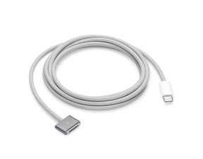 Nabíjecí kabel s MagSafe 3 pro MacBook – 2 m, 140W, USB-C na magnetický konektor, opletený (Gray)