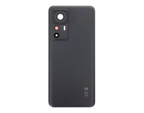 Xiaomi 12T Pro zadní kryt baterie černý včetně čočky fotoaparátu