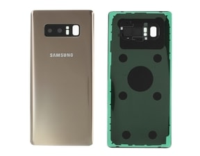 Samsung Galaxy Note 8 Zadní kryt baterie zlatý včetně osázení krytky fotoaparátu N950