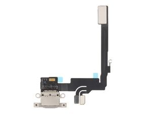 Nabíjení iPhone 16 Pro mikrofon flex kabel napájecí port titanium natural