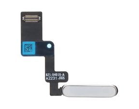iPad Air 5 Power Button Flex with Fingerprint Reader (Silver)