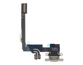 Nabíjení iPhone 16 Pro mikrofon flex kabel napájecí port titanium natural