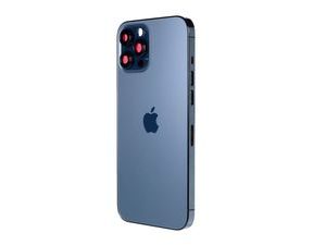 Zadní kryt baterie Apple iPhone 12 Pro Max včetně rámečku housing modrý