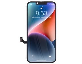 Zadní kryt baterie iPhone 14 včetně krytky kamery (červený)