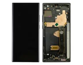 Samsung Galaxy Note 20 Ultra LCD displej zánovní komplet originál včetně rámečku černý N986 (SWAP)