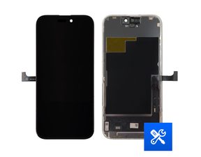 LCD displej dotykové sklo pre iPhone 15 Pro (120 Hz SOFT OLED Diagnostic)