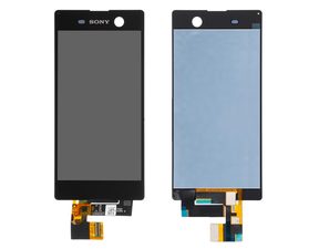 Sony Xperia M5 LCD displej černý + dotykové sklo komplet E5603