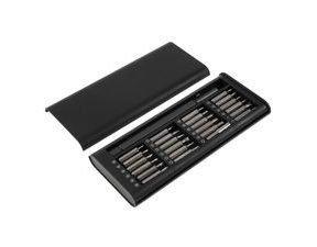 25-in-1 Screwdriver Set – Precision Magnetic Bit Set (Black)