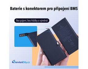 Baterie pro iPhone 12 Pro Max (s konektorem pro BMS)