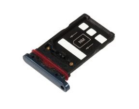 Šuplík Huawei Mate 20 Pro slot na SIM SD kartu modrý