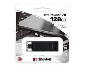 USB-C 3.2 Flash Disk Kingston DT70, 128Gb