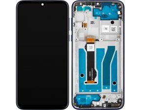 Motorola Moto G8 Plus LCD displej dotykové sklo včetně rámečku (Service Pack) Dark Blue