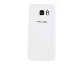 Samsung Galaxy S7 Edge zadní kryt baterie bílý včetně krytu fotoaparátu G935F