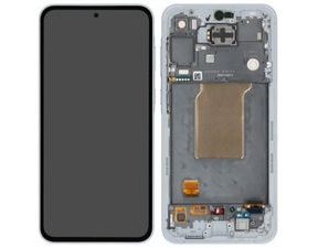 Samsung Galaxy A55 5G A556 LCD displej dotykové sklo originálne (Assembled Service Pack) Blue