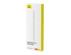 Stylus Baseus Smooth Writing 2 Series Magnetic pro Apple iPad, Aktivní verze, Bílá