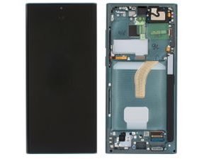 Samsung Galaxy S22 Ultra 5G LCD touch screen digitizer S908 (Service Pack) Green