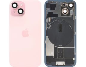 Zadní kryt baterie iPhone 15 (originální PULL) růžový