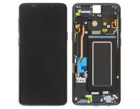 Samsung Galaxy S9 LCD displej Amoled včetně rámu G960 (Service Pack) Černý