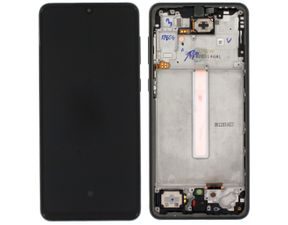 Samsung Galaxy A33 5G LCD touch screen digitizer with frame A336 (Service Pack) Gold/Peach