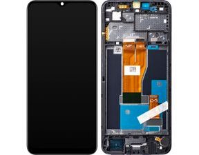 Realme C30 / Narzo 50i Prime LCD Display Touch Glass with Frame (Service Pack)