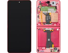 Samsung Galaxy Z Flip 7 F766 LCD displej dotykové sklo (Service Pack) vnitřní - Coral Red