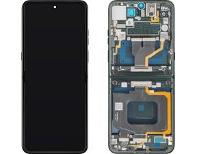 Motorola Razr 60 Ultra LCD displej dotykové sklo originální (Service Pack) vnitřní - Pantone Scarab