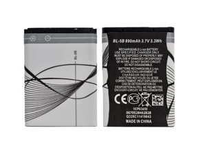 BL-5B Battery for Nokia 890mAh Li-Ion