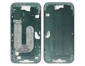 Středový rámeček housing iPhone 16 (modrozelený)