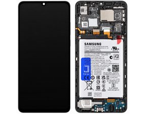 Samsung Galaxy A06 4G A065 originálny LCD displej a dotykové sklo (Service Pack) + SUB doska + batéria