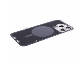 Zadní kryt baterie iPhone 14 Pro Max s větším otvorem pro kamery (černý)