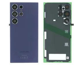 Samsung Galaxy S24 Ultra S928 Original Battery Back Cover (Service Pack) Titanium Violet