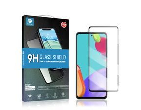 Samsung Galaxy A52 5G Ochranné tvrzené sklo černé 3D