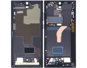 Samsung Galaxy S22 Ultra S908 Center Frame (Black)
