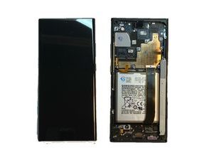 Samsung Galaxy Note 20 Ultra LCD displej zánovní komplet originál včetně rámečku černý N986 (SWAP)