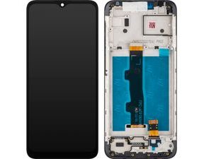 Motorola Moto E7 Power / E7i Power LCD Display Touch Glass with Frame (Service Pack)